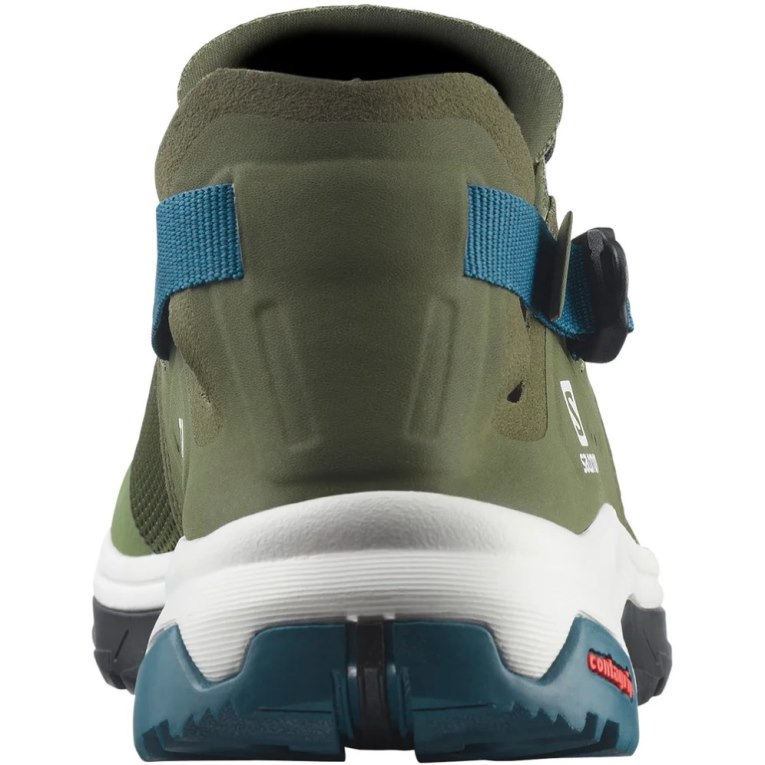 Tenis Senderismo Salomon Tech Amphib 4 Hombre Verde Oliva | MX LGZS370